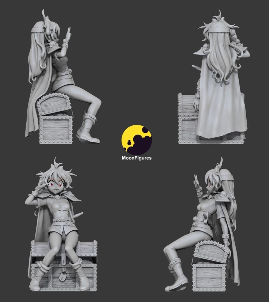 P站图纸印象馆 Moon Figures 秀逗魔导士 莉娜·因巴斯 Moon Figures 秀逗魔导士 莉娜·因巴斯