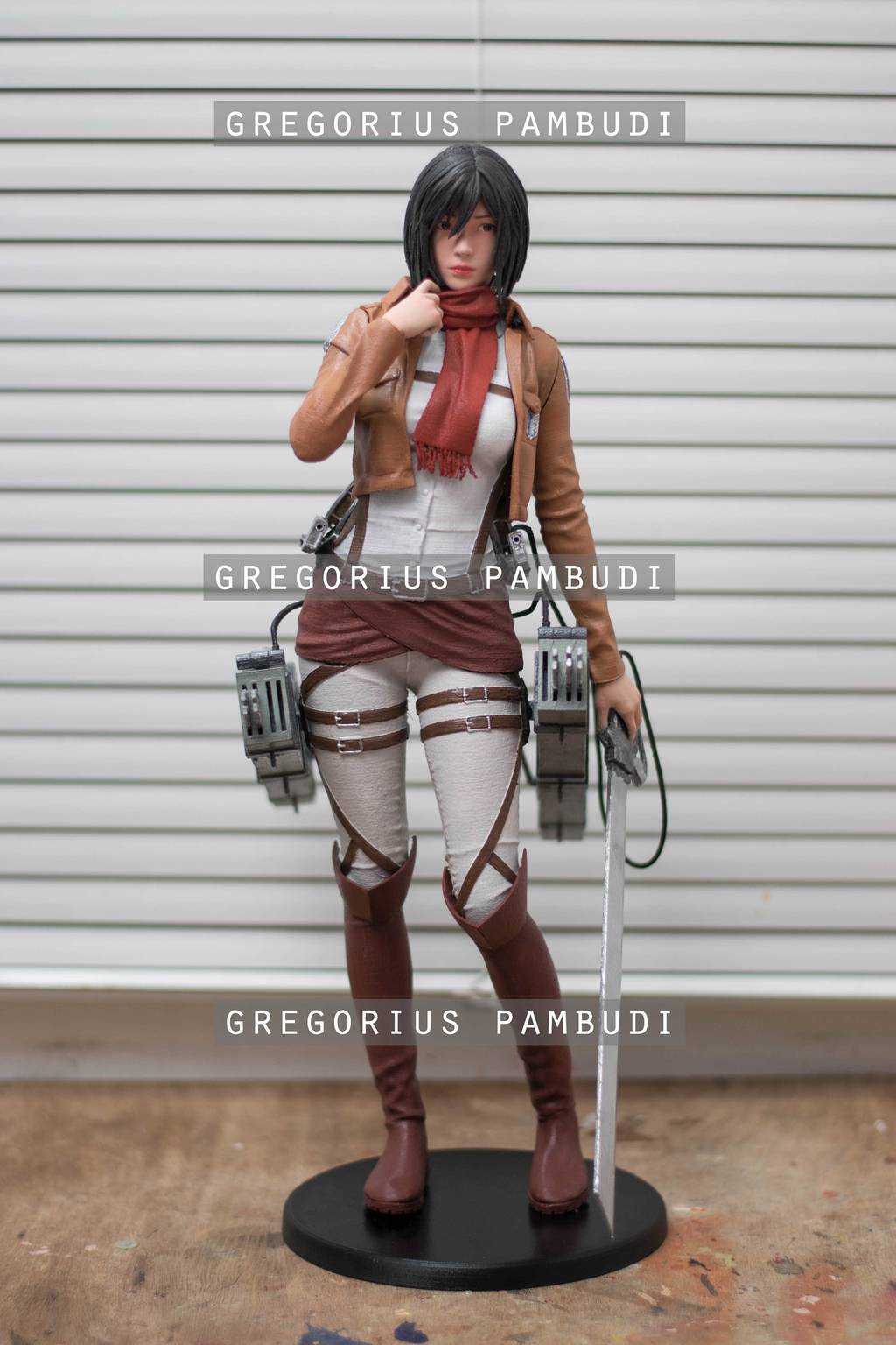 P站图纸印象馆 GPL 进击的巨人 三笠·阿克曼 GPL 进击的巨人 三笠·阿克曼