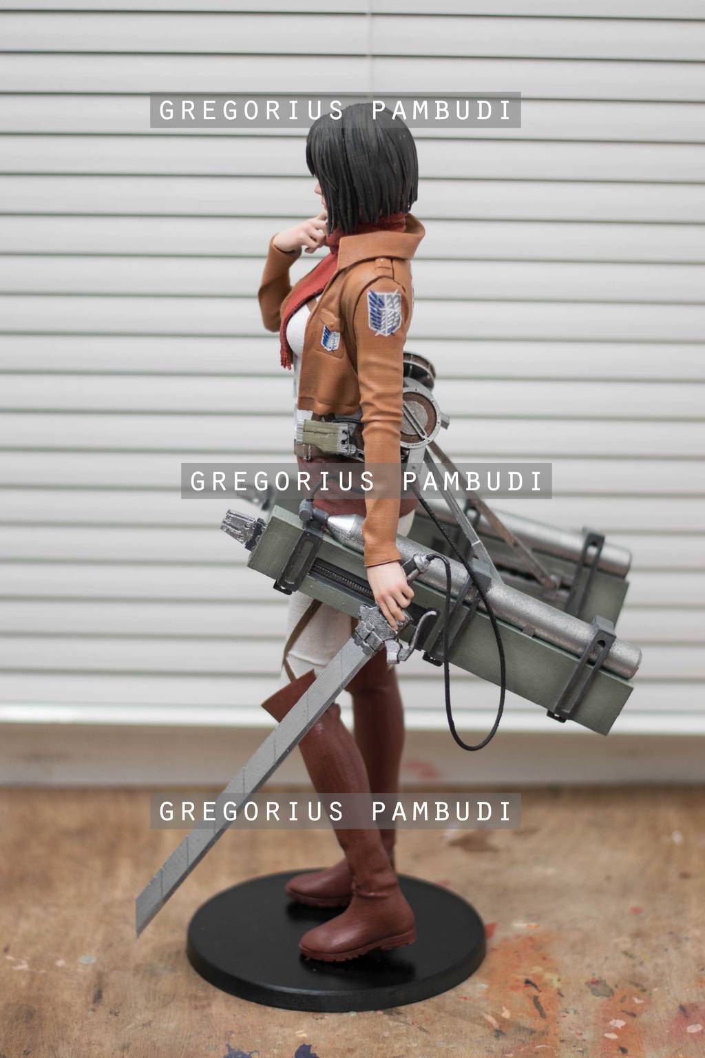 P站图纸印象馆 GPL 进击的巨人 三笠·阿克曼 GPL 进击的巨人 三笠·阿克曼