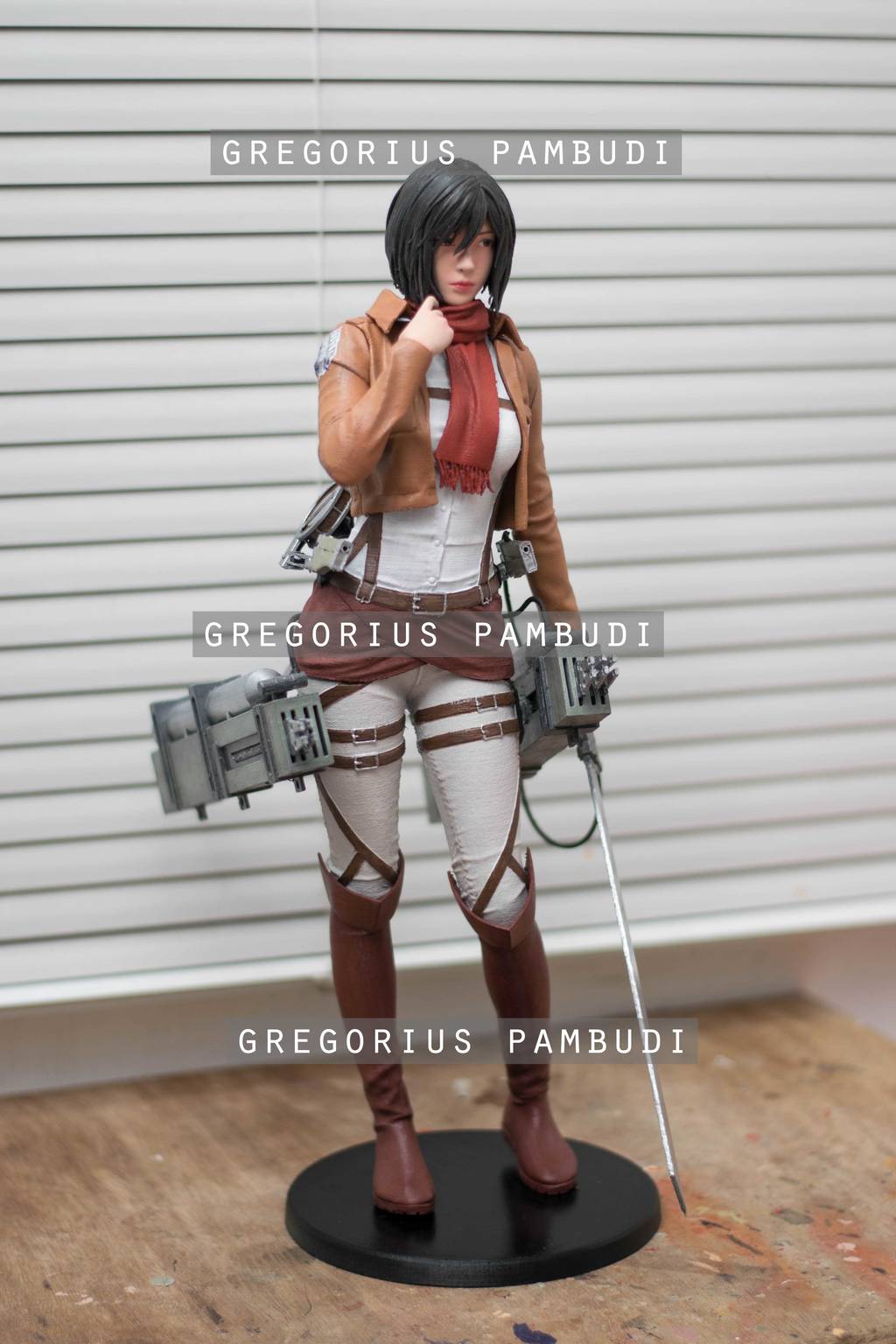 P站图纸印象馆 GPL 进击的巨人 三笠·阿克曼 GPL 进击的巨人 三笠·阿克曼