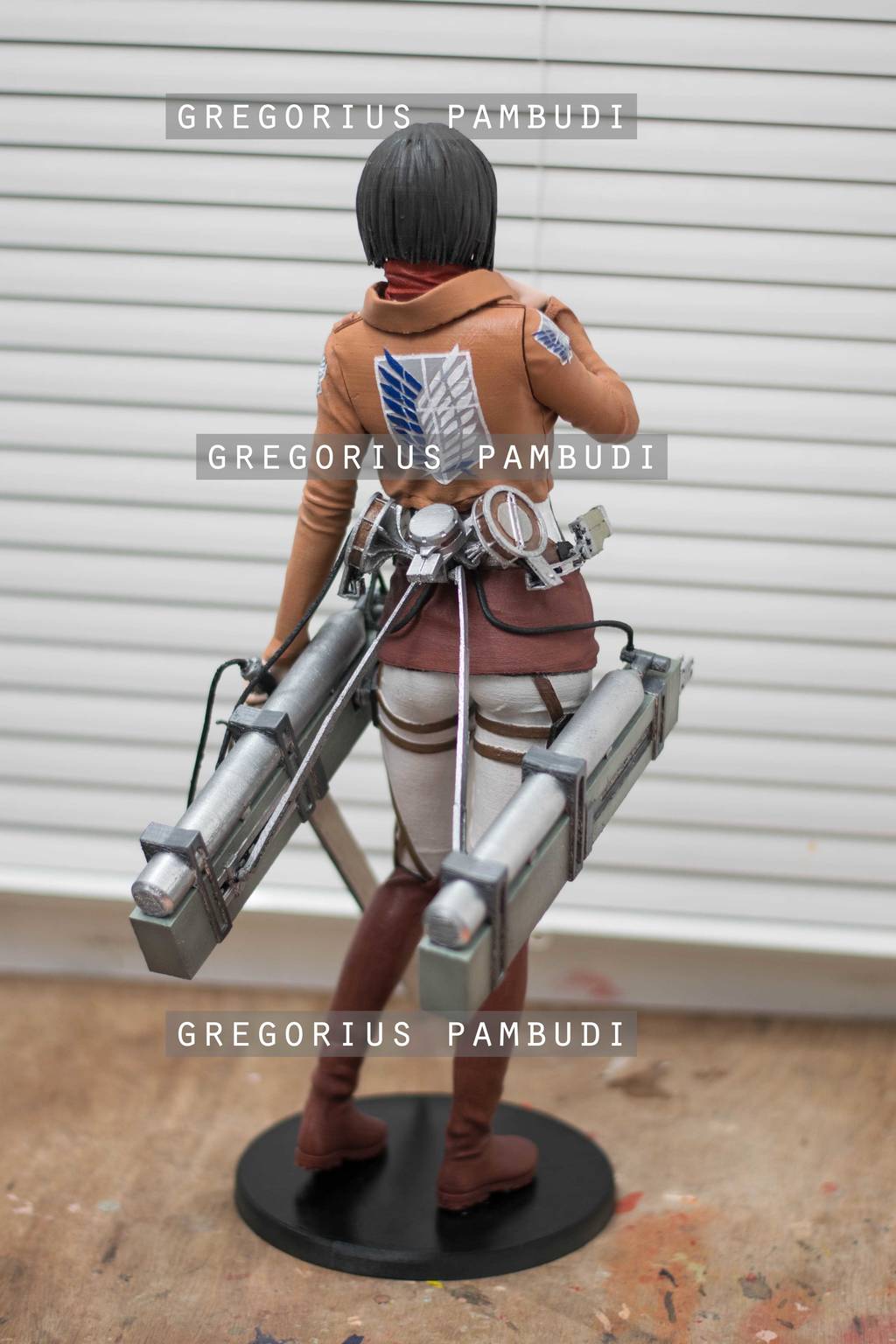 P站图纸印象馆 GPL 进击的巨人 三笠·阿克曼 GPL 进击的巨人 三笠·阿克曼