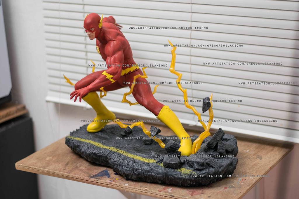 P站图纸印象馆 GPL DC漫画 闪电侠 GPL DC漫画 闪电侠