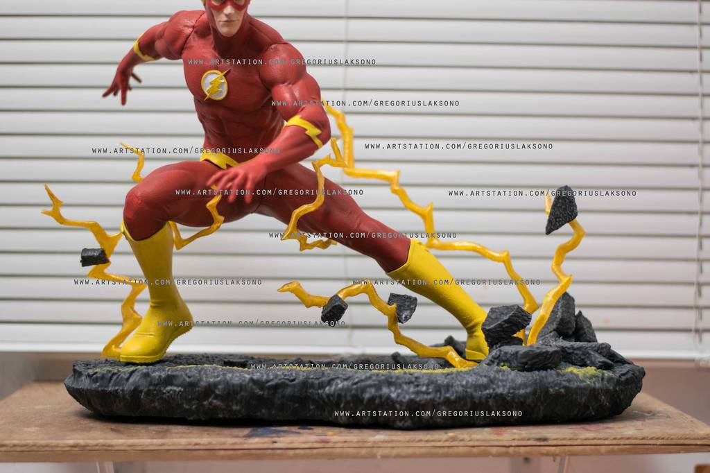 P站图纸印象馆 GPL DC漫画 闪电侠 GPL DC漫画 闪电侠