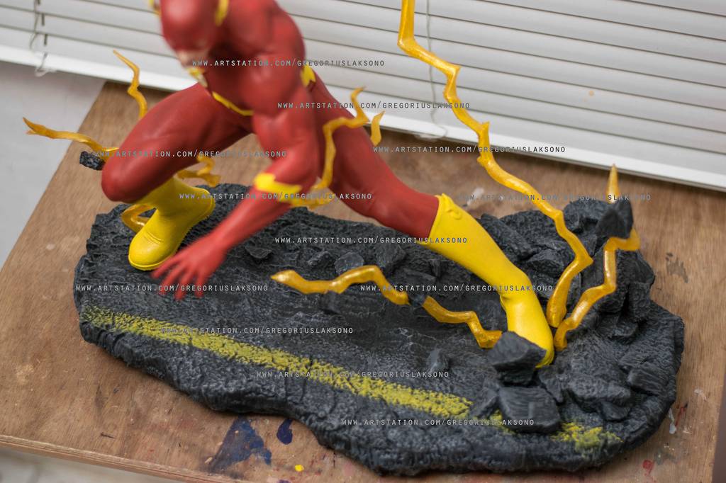 P站图纸印象馆 GPL DC漫画 闪电侠 GPL DC漫画 闪电侠