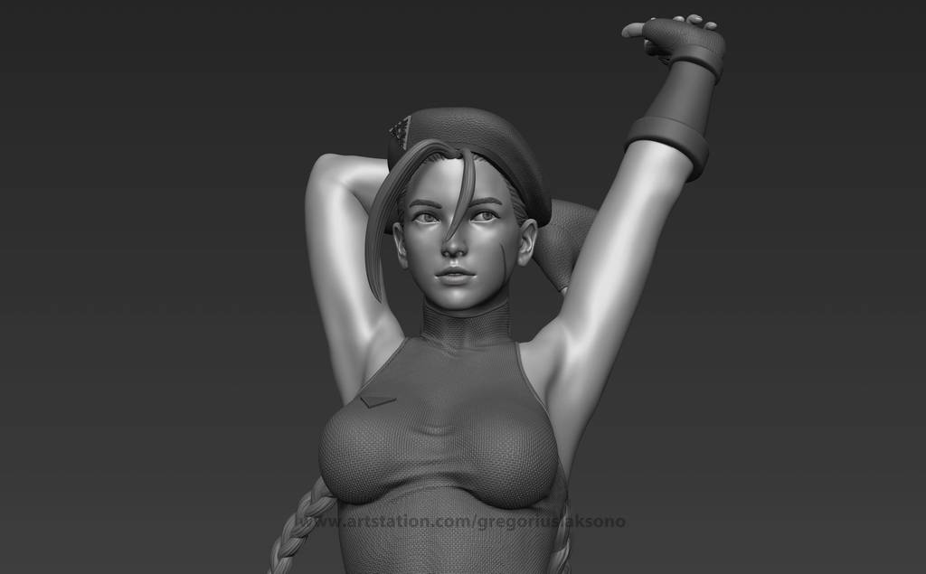 P站图纸印象馆 GPL 街头霸王 嘉米 GPL 街头霸王 嘉米