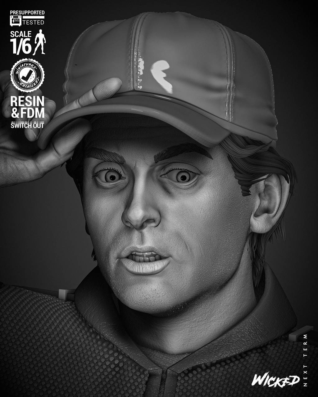 P站图纸印象馆 3DWicked 回到未来 马蒂·麦克弗莱 3DWicked 回到未来 马蒂·麦克弗莱