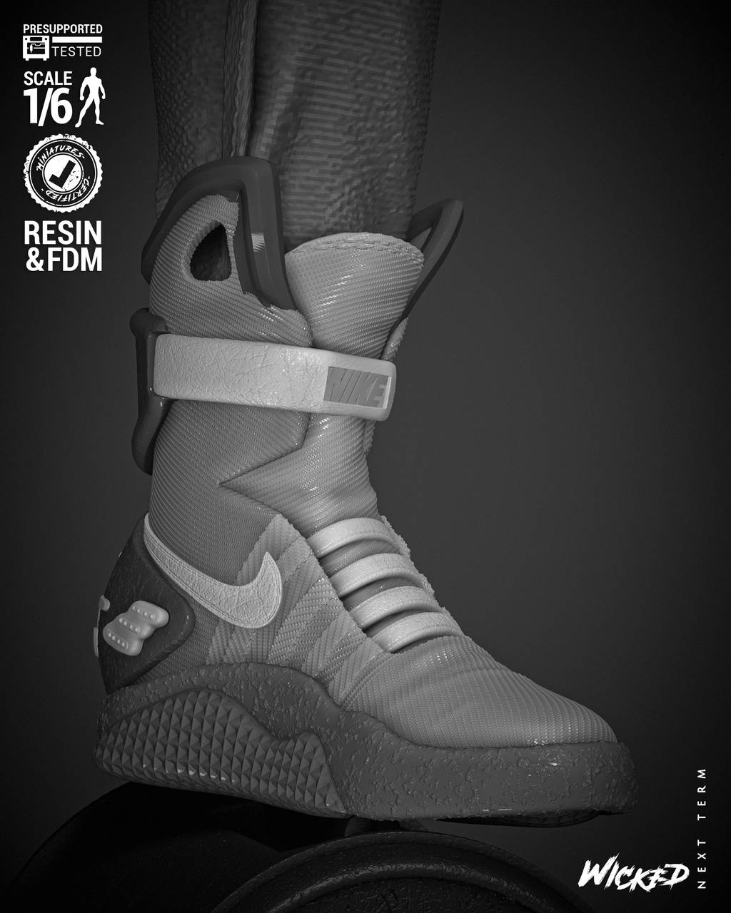 P站图纸印象馆 3DWicked 回到未来 马蒂·麦克弗莱 3DWicked 回到未来 马蒂·麦克弗莱