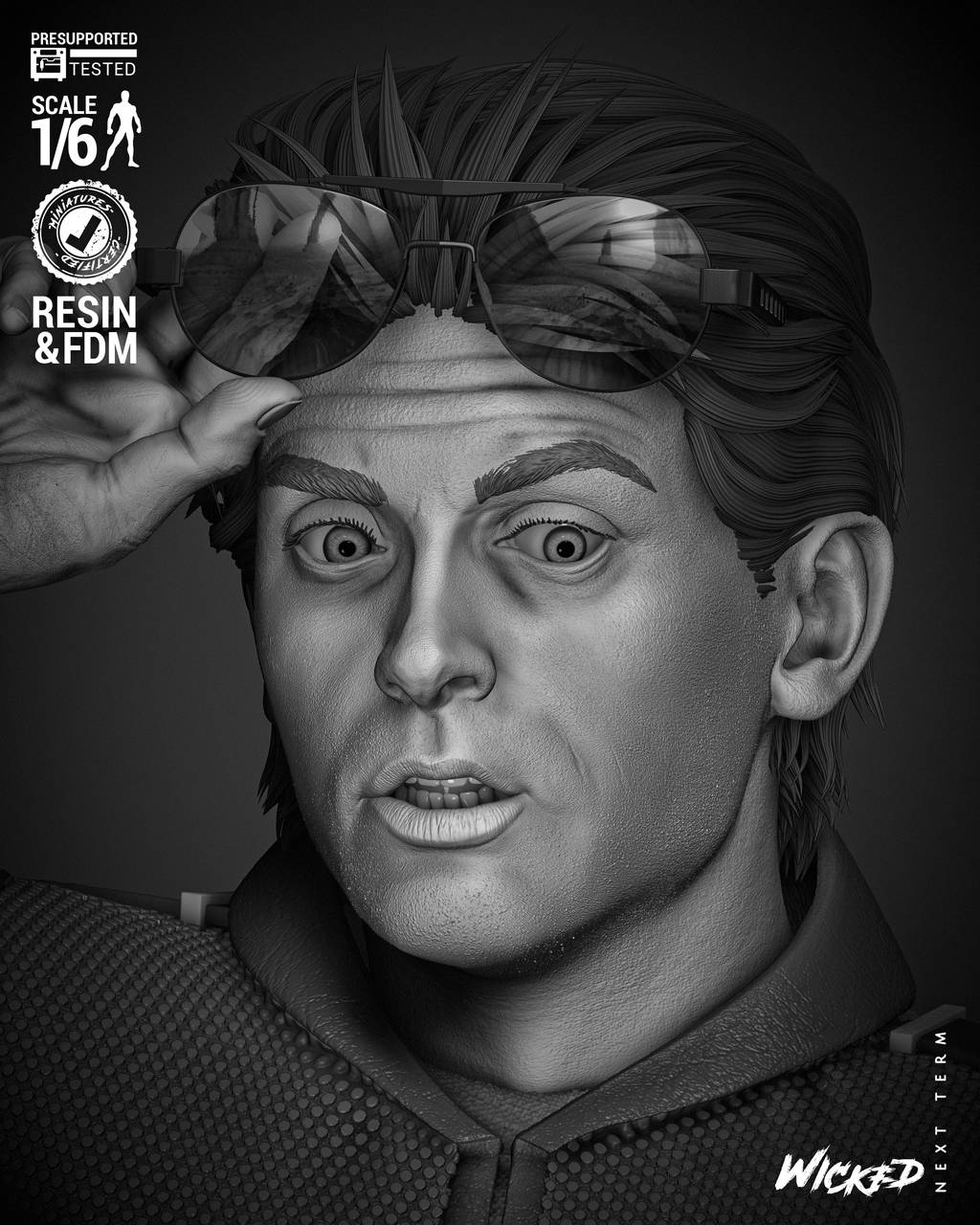 P站图纸印象馆 3DWicked 回到未来 马蒂·麦克弗莱 3DWicked 回到未来 马蒂·麦克弗莱