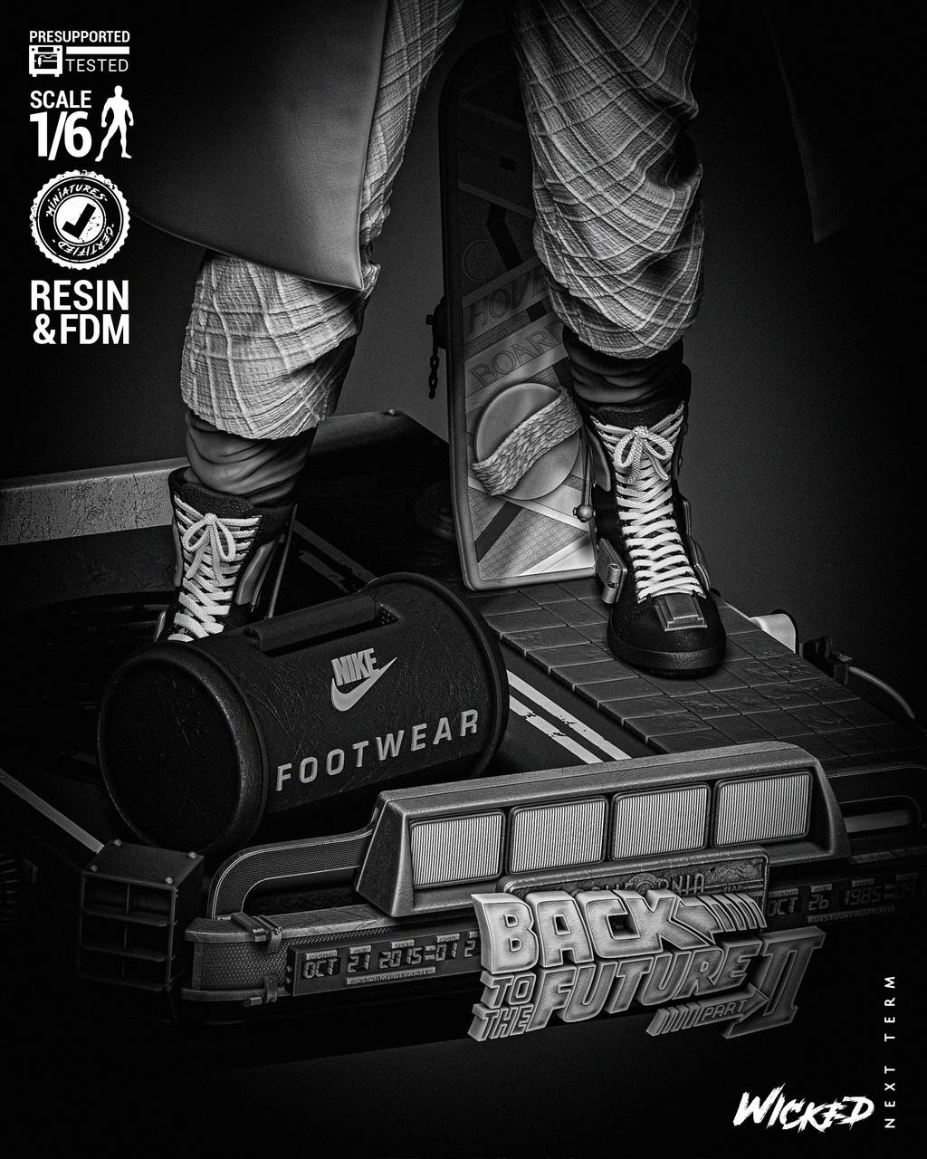 P站图纸印象馆 3DWicked 回到未来 布朗博士 3DWicked 回到未来 布朗博士