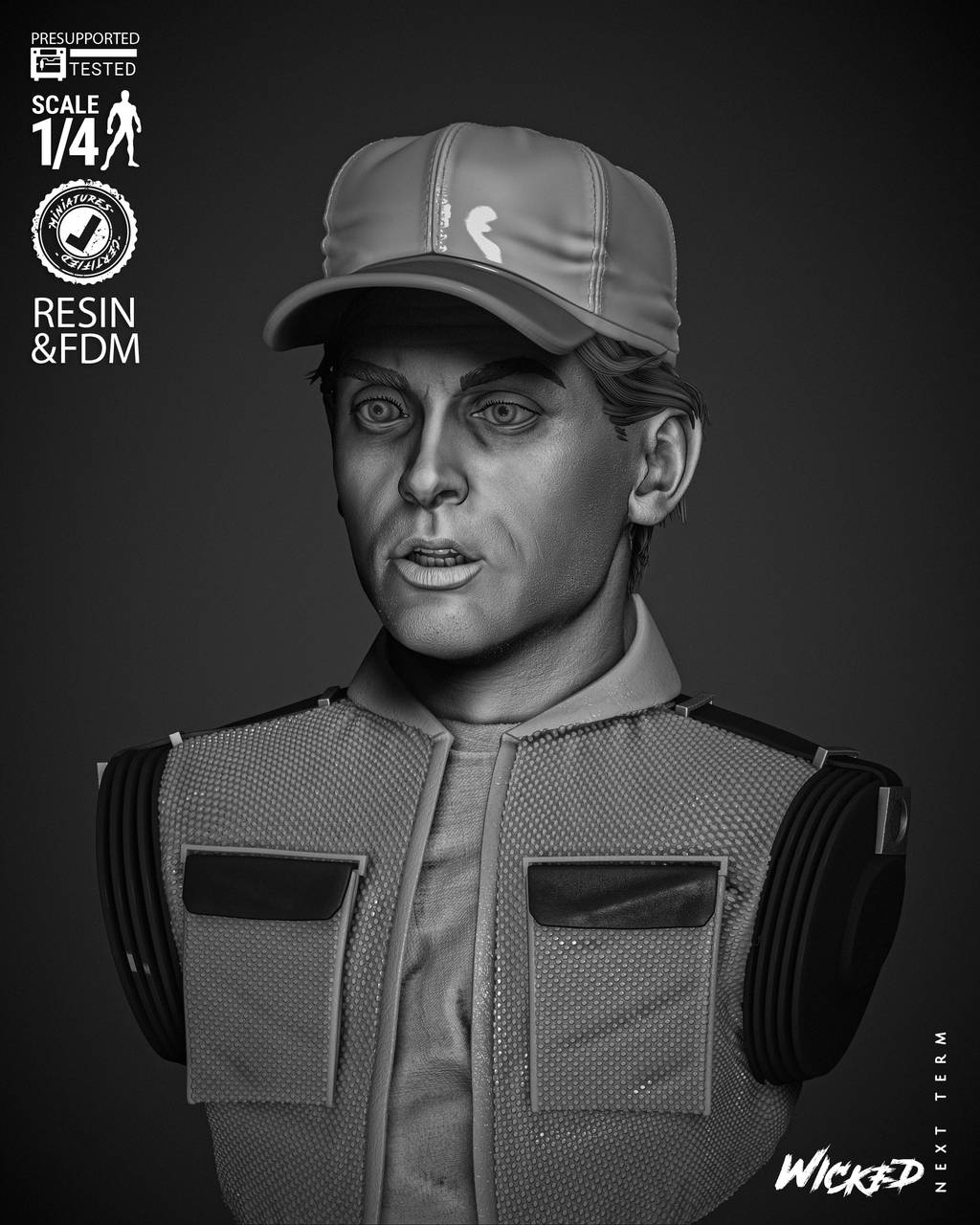 P站图纸印象馆 3DWicked 回到未来 马蒂·麦克弗莱 3DWicked 回到未来 马蒂·麦克弗莱