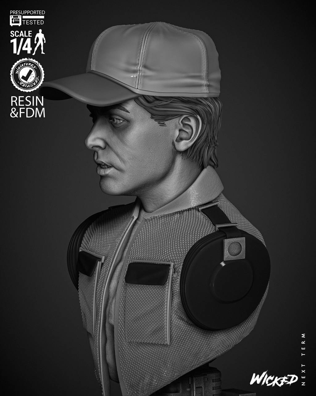 P站图纸印象馆 3DWicked 回到未来 马蒂·麦克弗莱 3DWicked 回到未来 马蒂·麦克弗莱