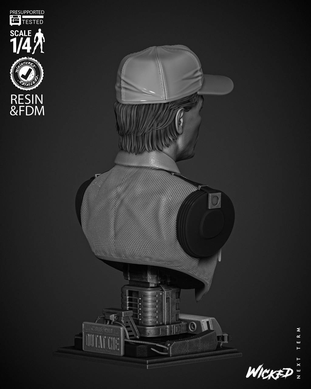 P站图纸印象馆 3DWicked 回到未来 马蒂·麦克弗莱 3DWicked 回到未来 马蒂·麦克弗莱