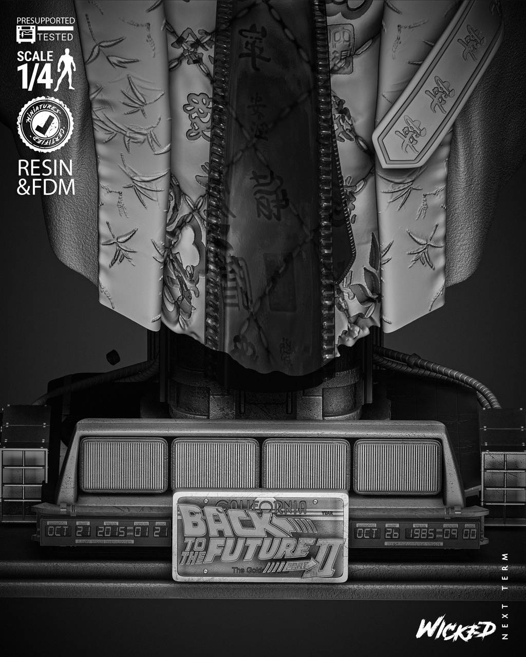 P站图纸印象馆 3DWicked 回到未来 布朗博士 3DWicked 回到未来 布朗博士