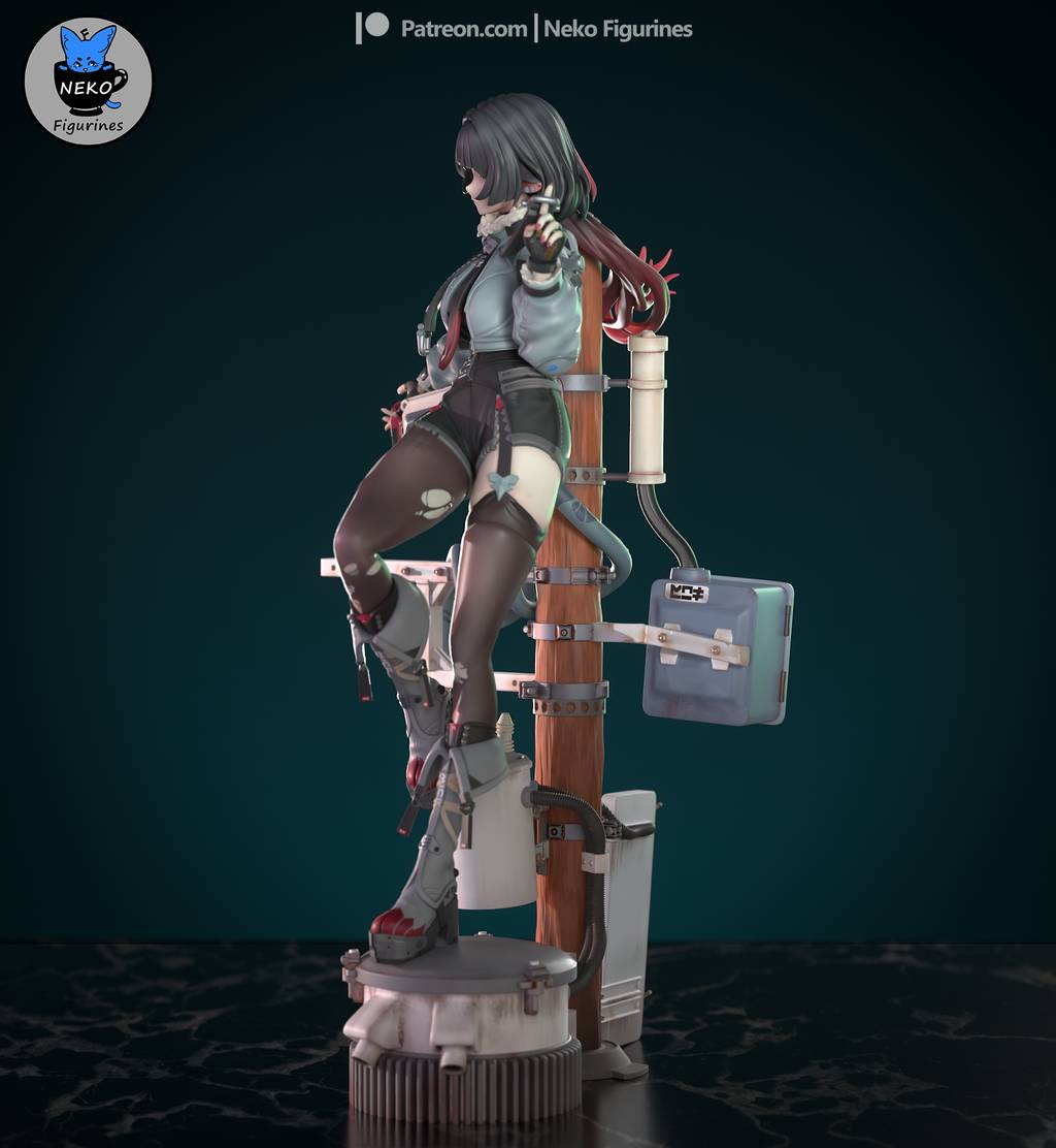 P站图纸印象馆 Neko 绝区零 简·杜 Neko 绝区零 简·杜