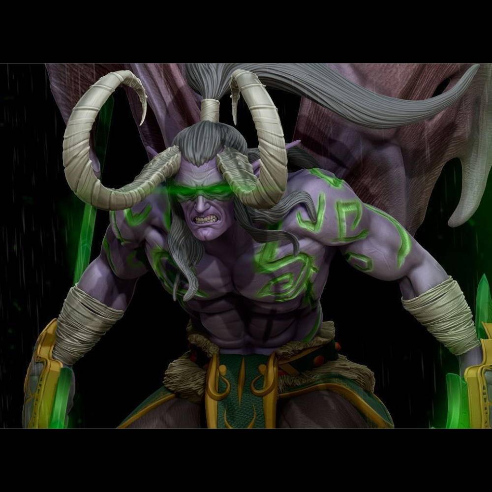 P站图纸印象馆 魔兽世界 伊利丹·怒风 魔兽世界 伊利丹·怒风