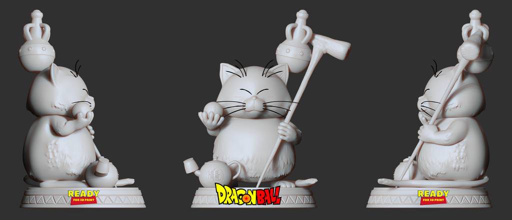 P站图纸印象馆 龙珠 猫仙人 龙珠 猫仙人