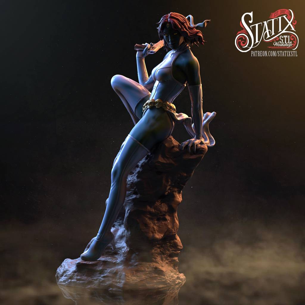 P站图纸印象馆 STATIX 漫威 魔形女 STATIX 漫威 魔形女