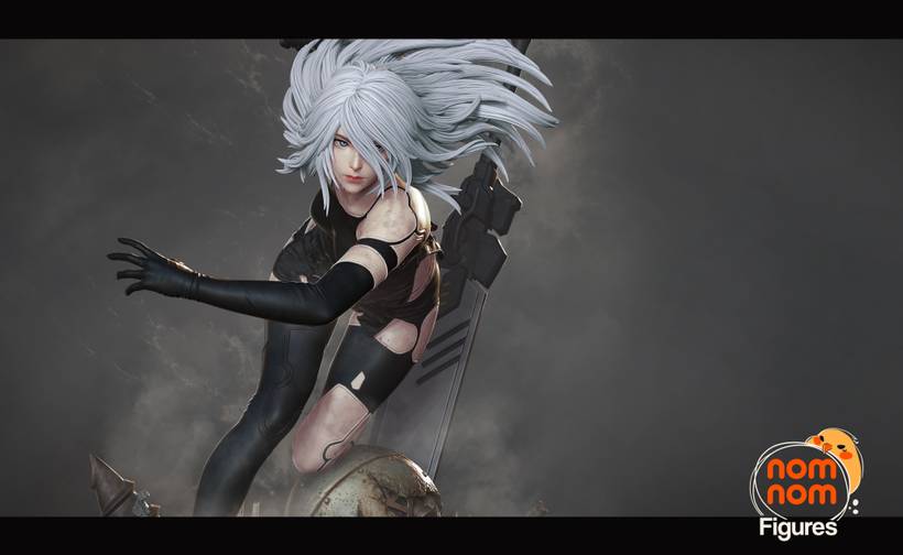 P站图纸印象馆 NomNom 尼尔机械纪元 A2 NomNom 尼尔机械纪元 A2