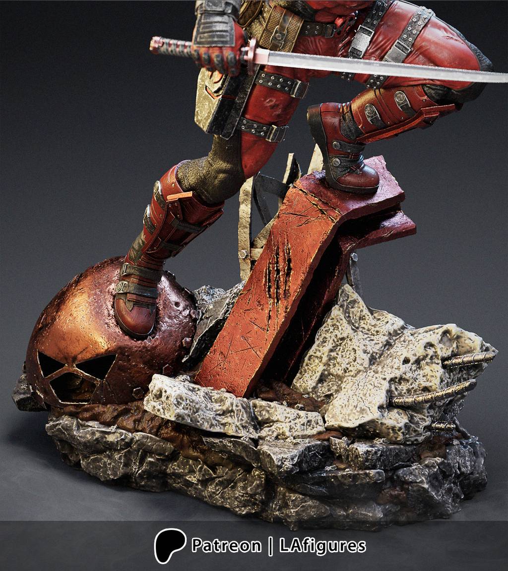 P站图纸印象馆 L.A Figures 漫威 死侍 L.A Figures 漫威 死侍