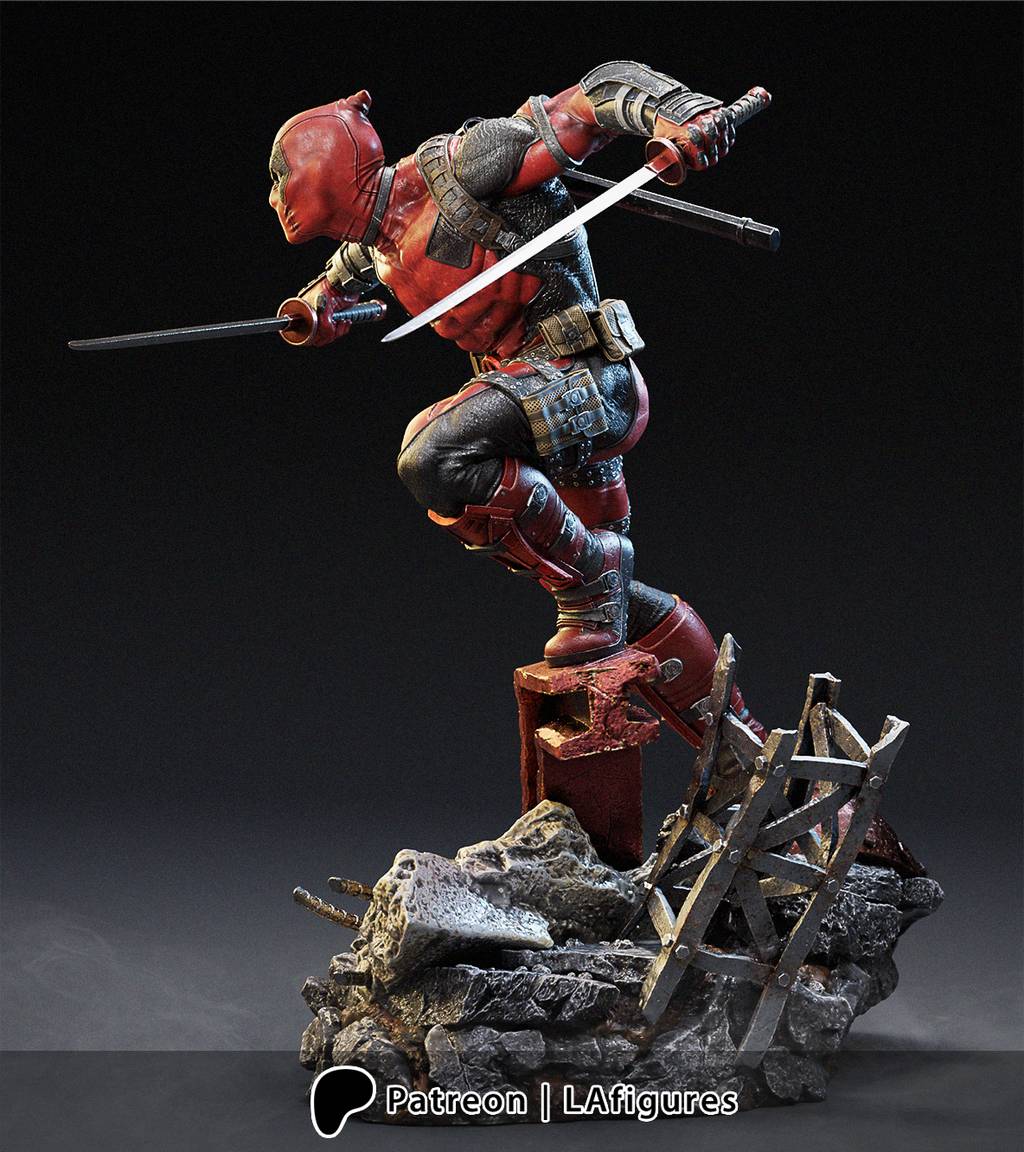 P站图纸印象馆 L.A Figures 漫威 死侍 L.A Figures 漫威 死侍