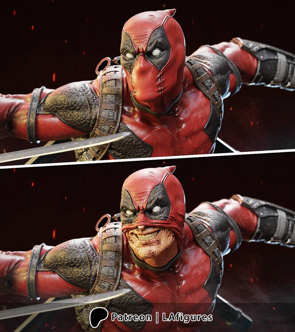 P站图纸印象馆 L.A Figures 漫威 死侍 L.A Figures 漫威 死侍