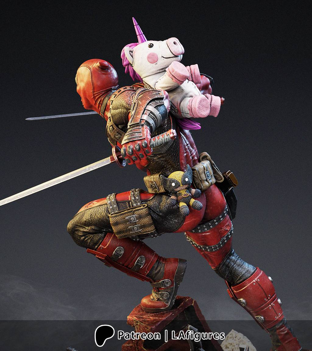 P站图纸印象馆 L.A Figures 漫威 死侍 L.A Figures 漫威 死侍