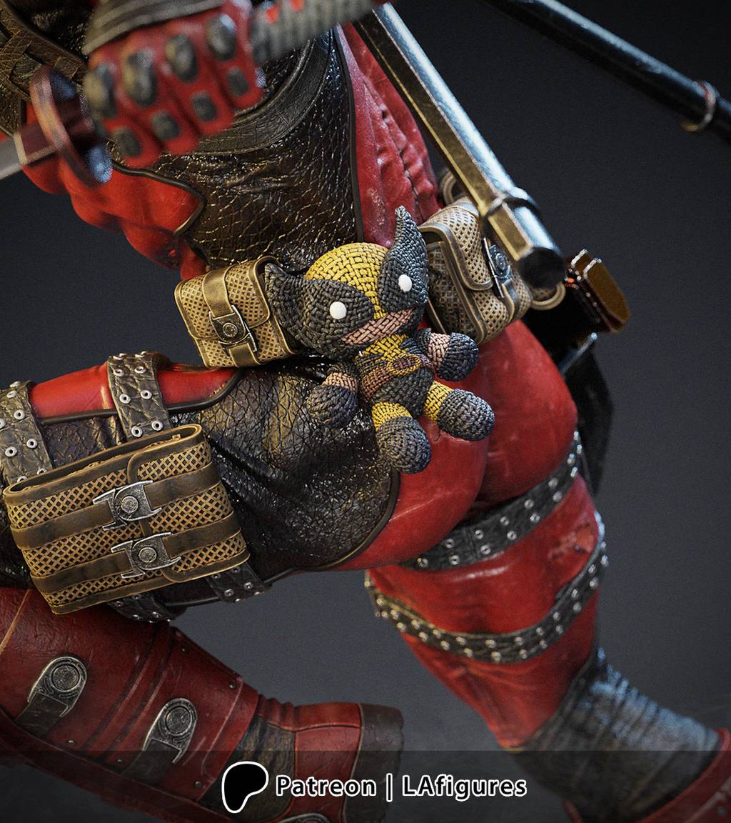 P站图纸印象馆 L.A Figures 漫威 死侍 L.A Figures 漫威 死侍