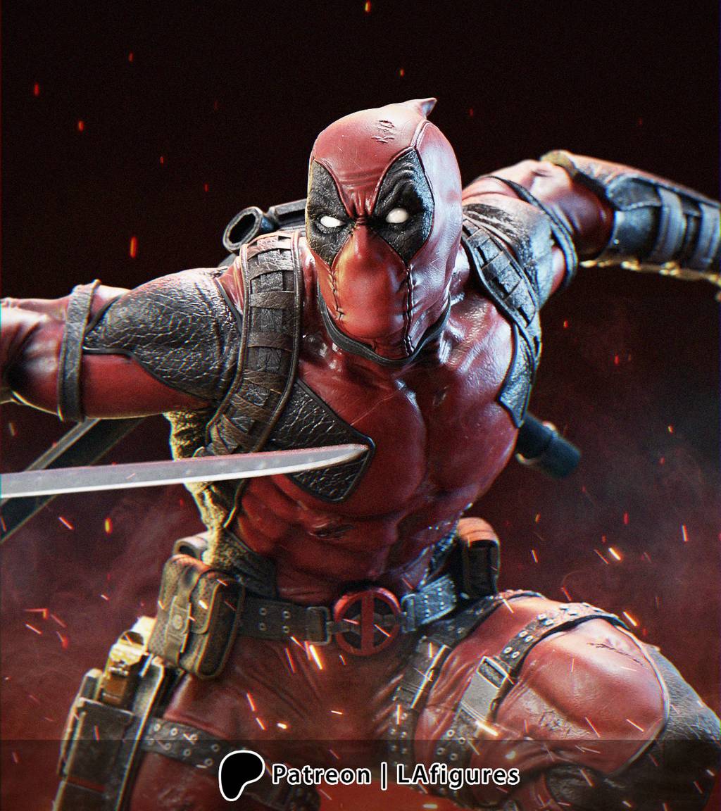 P站图纸印象馆 L.A Figures 漫威 死侍 L.A Figures 漫威 死侍