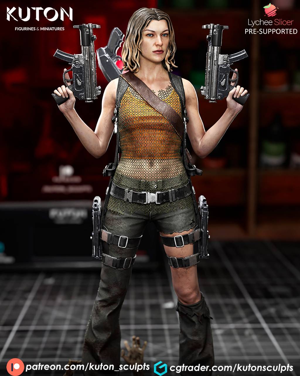 P站图纸印象馆 KUTON 生化危机 爱丽丝 KUTON 生化危机 爱丽丝