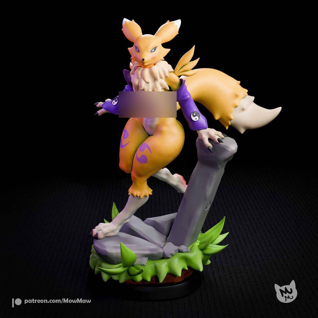 P站图纸印象馆 精灵宝可梦 黄色火狐 精灵宝可梦 黄色火狐