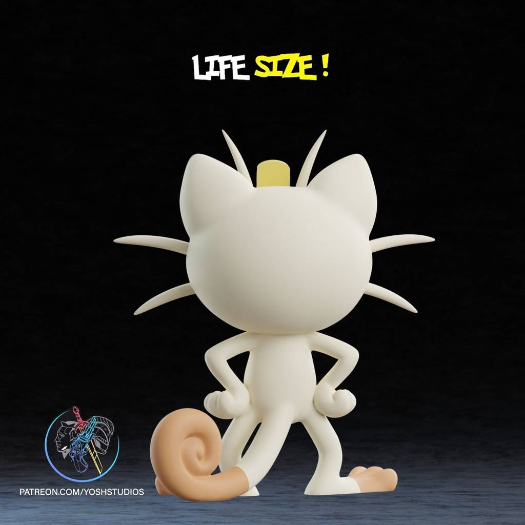 P站图纸印象馆 Yosh 精灵宝可梦 喵喵 Yosh 精灵宝可梦 喵喵