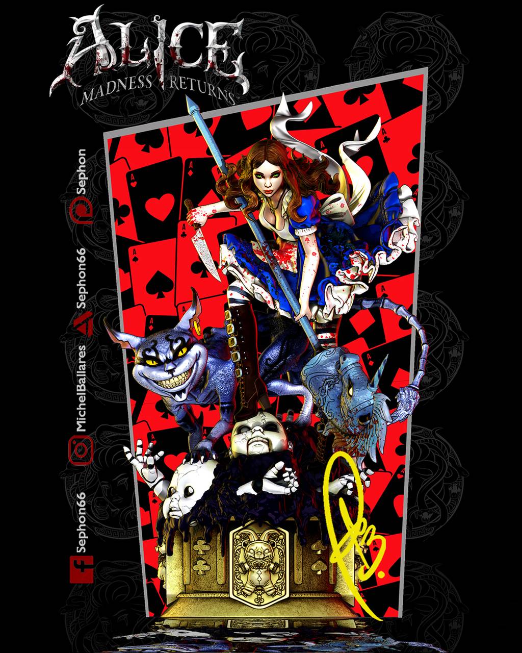 P站图纸印象馆 Geek MB 爱丽丝归来 Geek MB 爱丽丝归来