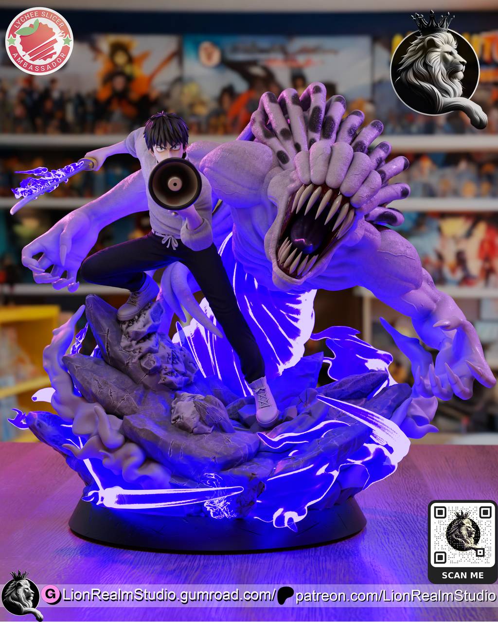 P站图纸印象馆 LionRealm 咒术回战 乙骨忧太 LionRealm 咒术回战 乙骨忧太