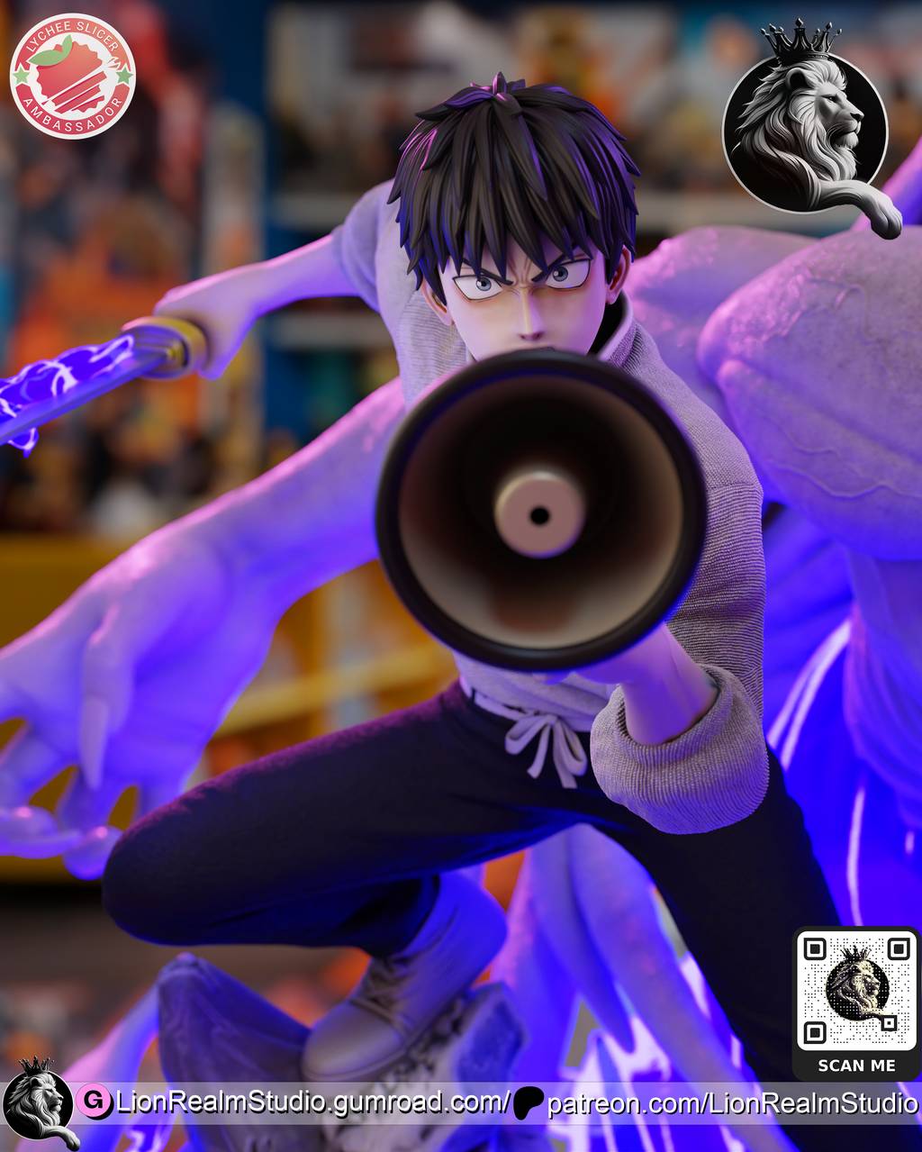 P站图纸印象馆 LionRealm 咒术回战 乙骨忧太 LionRealm 咒术回战 乙骨忧太