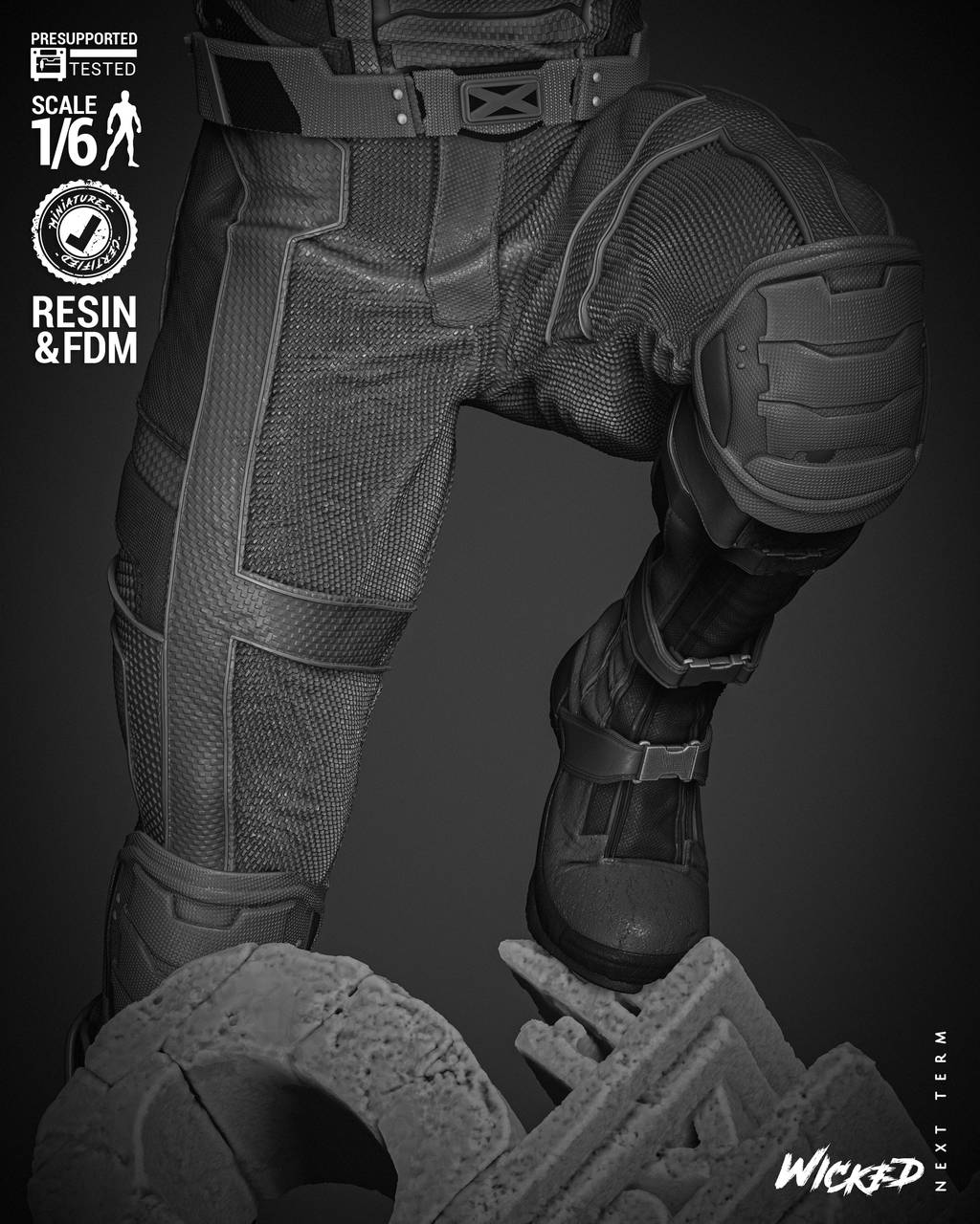 P站图纸印象馆 3DWicked 漫威 金钢狼 3DWicked 漫威 金钢狼