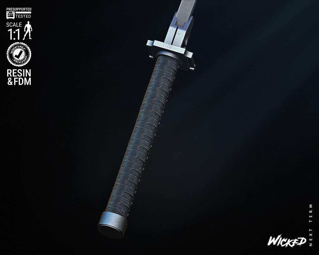 P站图纸印象馆 3DWicked 漫威 死待的刀 3DWicked 漫威 死待的刀