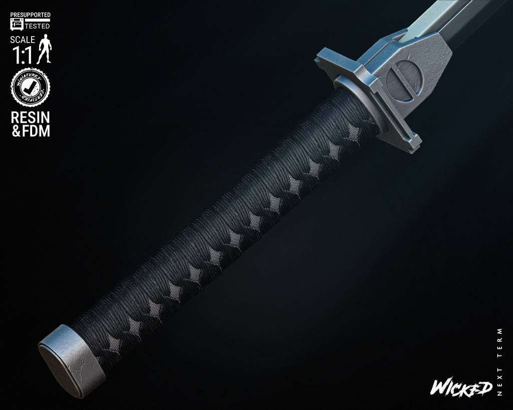 P站图纸印象馆 3DWicked 漫威 死待的刀 3DWicked 漫威 死待的刀