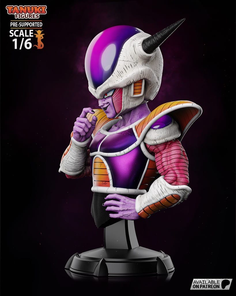 P站图纸印象馆 龙珠 弗利萨 龙珠 弗利萨