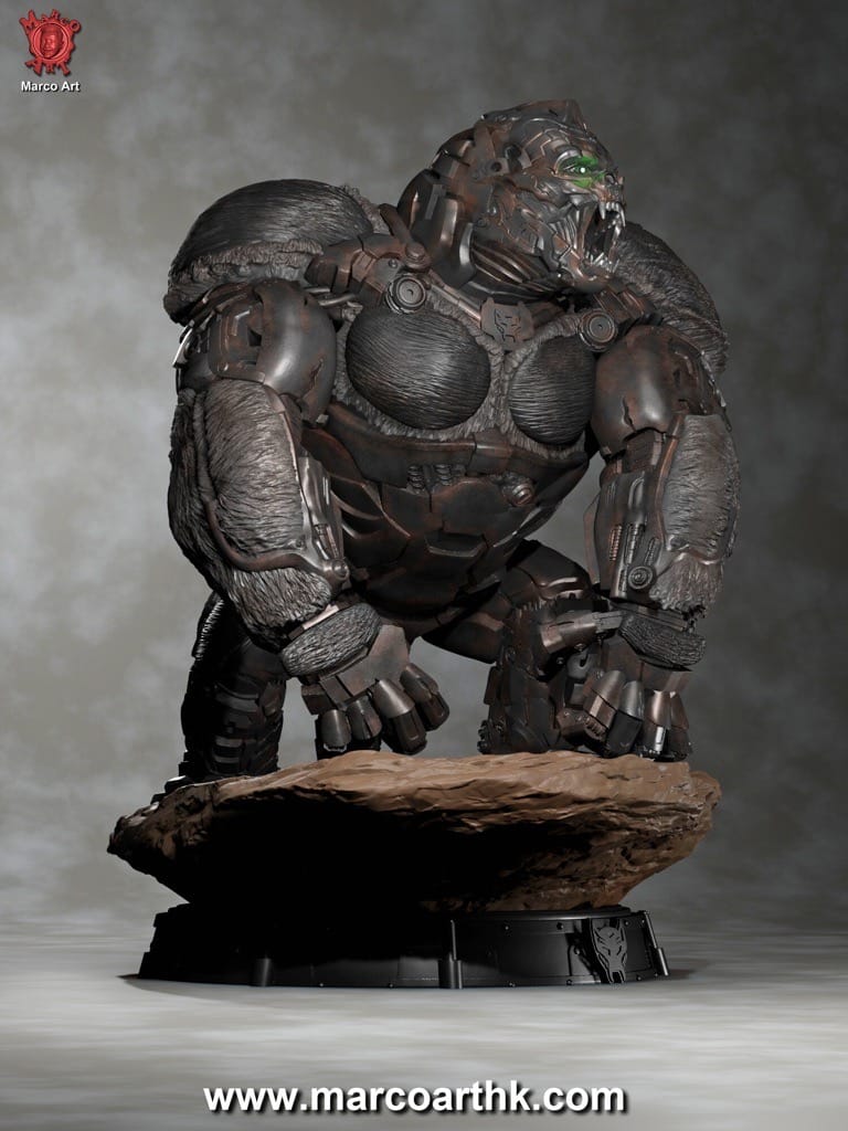 P站图纸印象馆 Marco Art 变形金刚 擎天圣 Marco Art 变形金刚 擎天圣