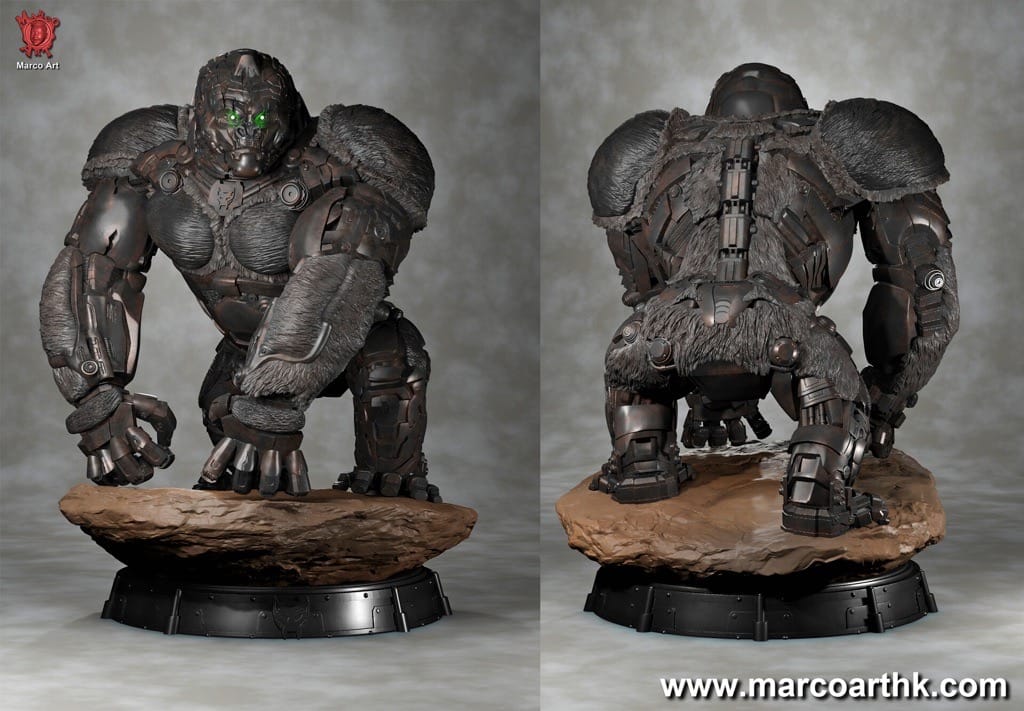 P站图纸印象馆 Marco Art 变形金刚 擎天圣 Marco Art 变形金刚 擎天圣