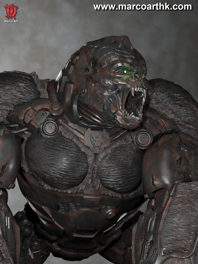 P站图纸印象馆 Marco Art 变形金刚 擎天圣 Marco Art 变形金刚 擎天圣