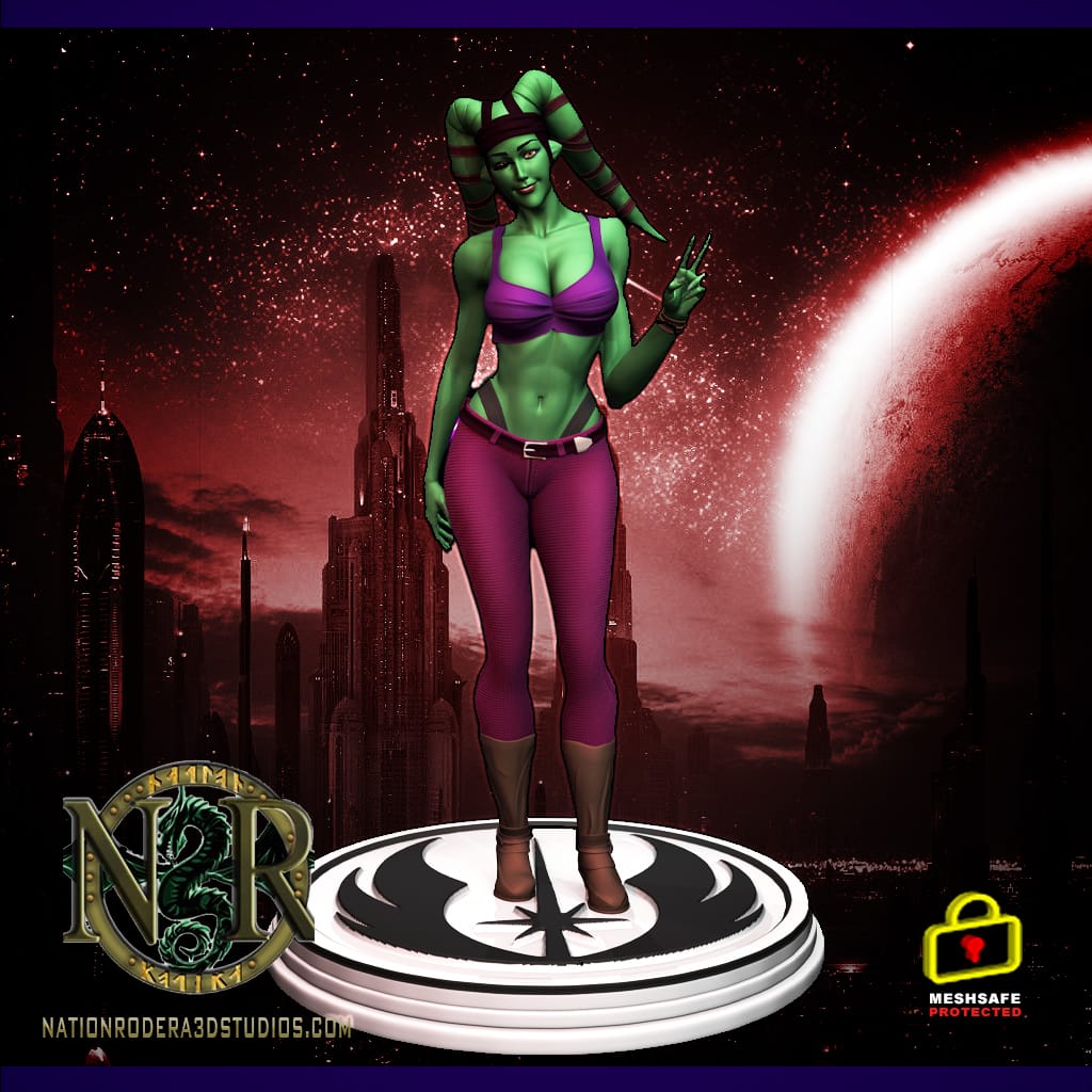 P站图纸印象馆 NR3DS 星球大战 艾拉·塞库拉 NR3DS 星球大战 艾拉·塞库拉