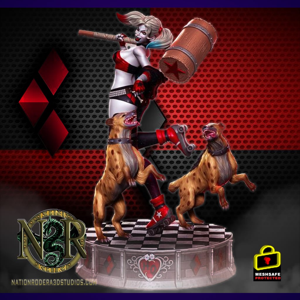 P站图纸印象馆 NR3DS DC漫画 哈莉·奎茵 NR3DS DC漫画 哈莉·奎茵