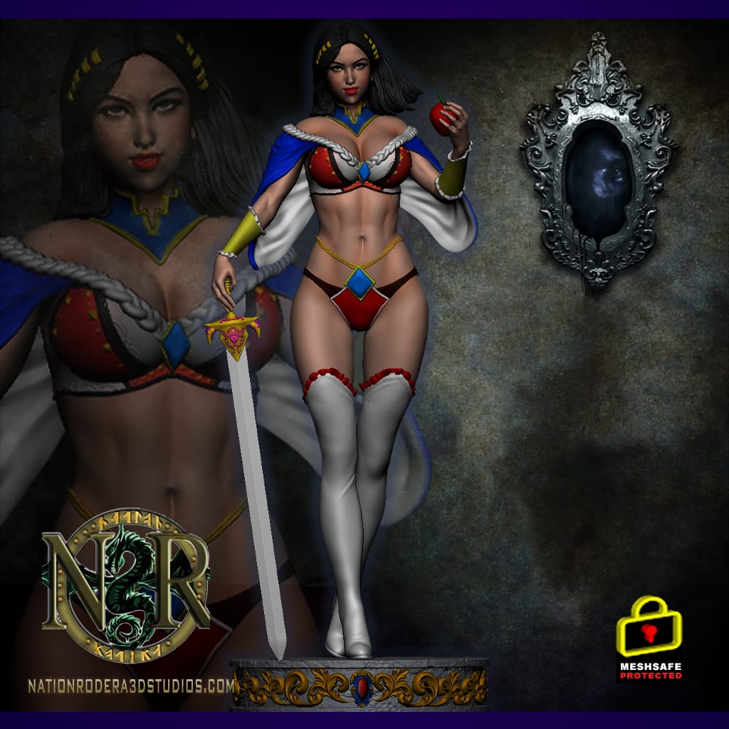 P站图纸印象馆 NR3DS 白雪公主 NR3DS 白雪公主