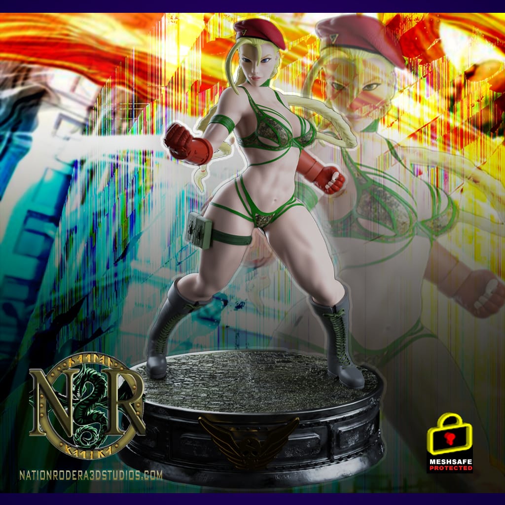 P站图纸印象馆 NR3DS 街头霸王 嘉米 NR3DS 街头霸王 嘉米