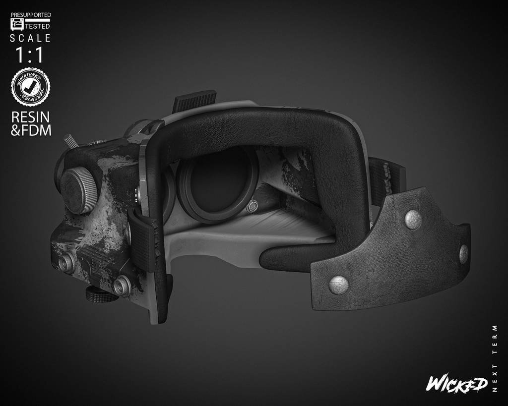 P站图纸印象馆 3DWicked 捉鬼敢死队 护目镜 3DWicked 捉鬼敢死队 护目镜