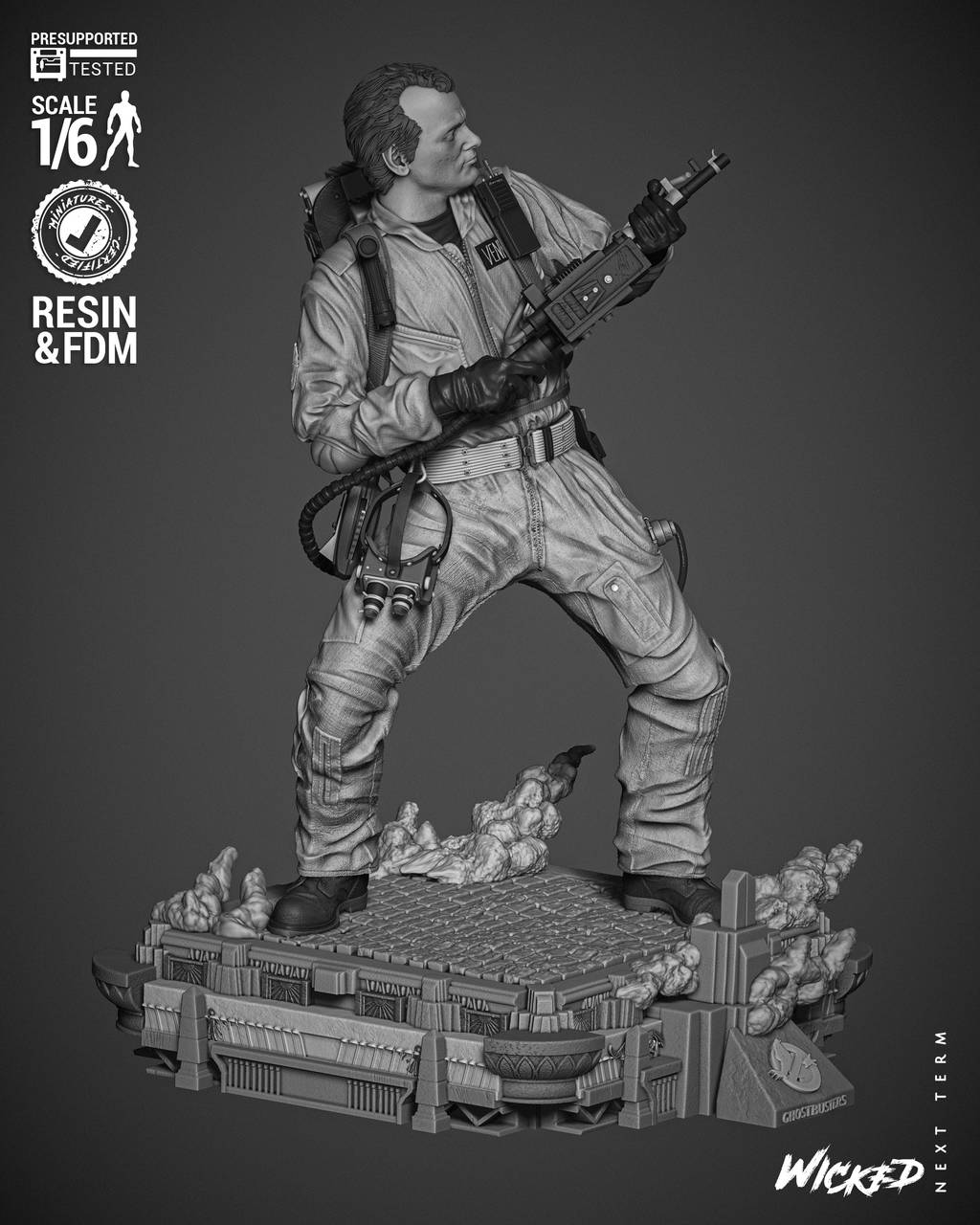 P站图纸印象馆 3DWicked 捉鬼敢死队 彼得 3DWicked 捉鬼敢死队 彼得