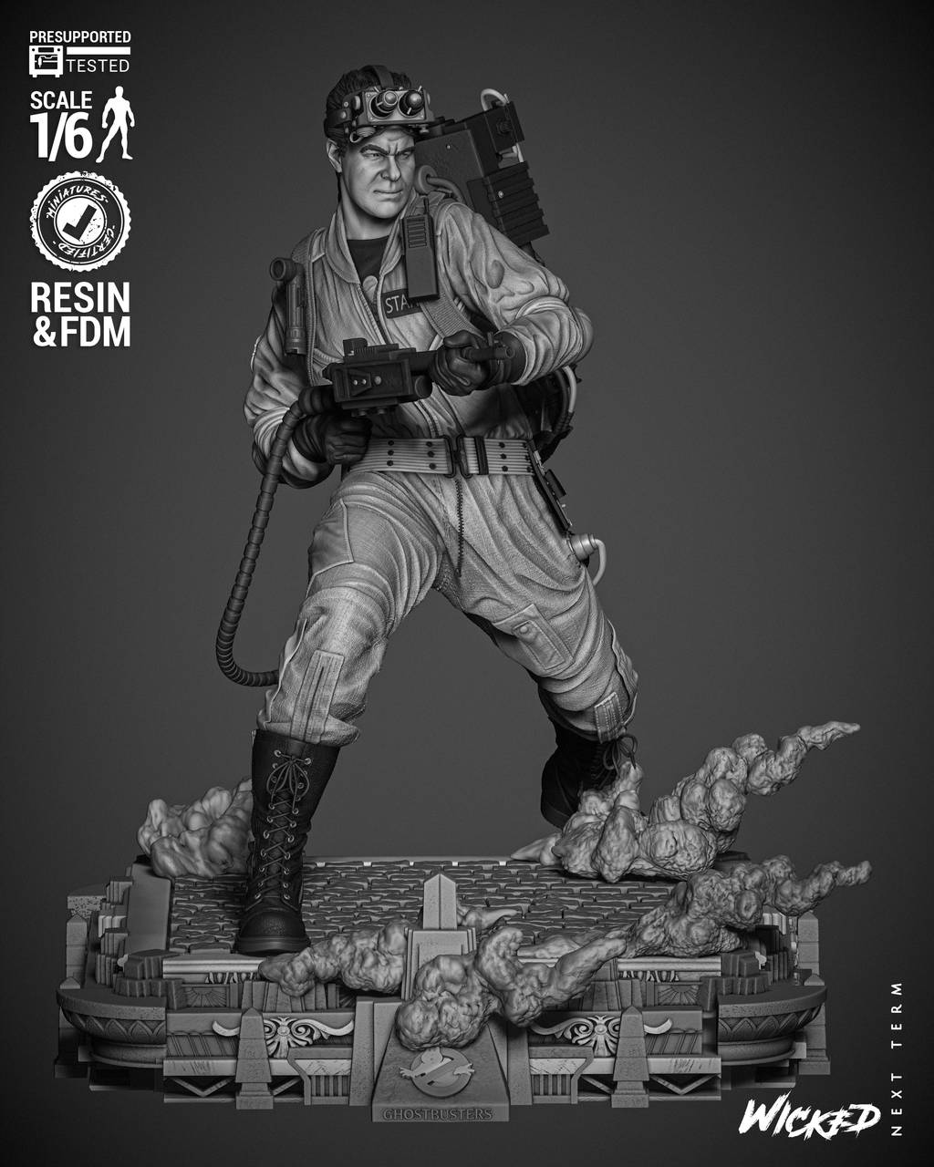 P站图纸印象馆 3DWicked 捉鬼敢死队 雷 3DWicked 捉鬼敢死队 雷