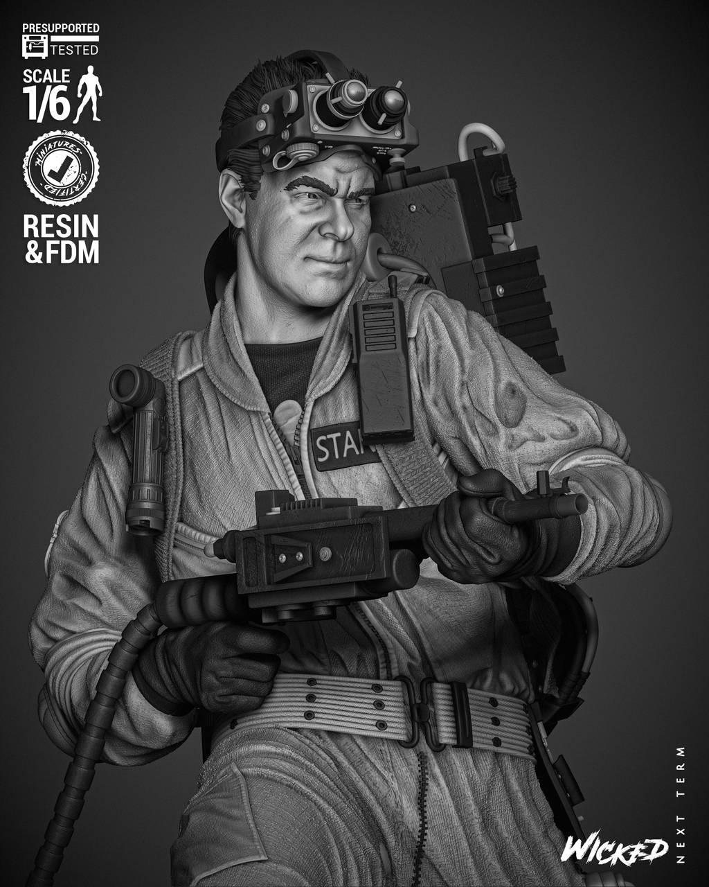 P站图纸印象馆 3DWicked 捉鬼敢死队 雷 3DWicked 捉鬼敢死队 雷