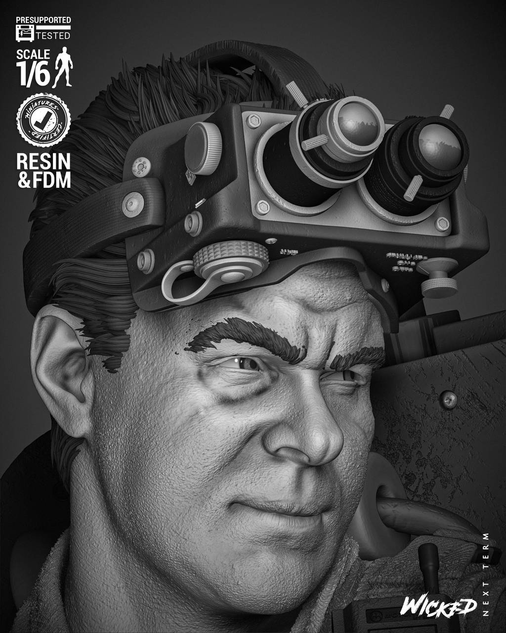 P站图纸印象馆 3DWicked 捉鬼敢死队 雷 3DWicked 捉鬼敢死队 雷